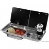 2-burner hob left with smoked glass lid - N°1 - comptoirnautique.com