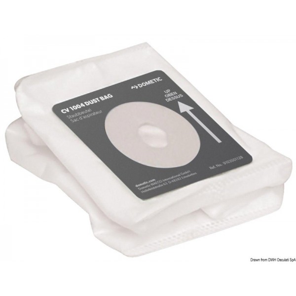 5-piece central vacuum spare bag kit - N°1 - comptoirnautique.com