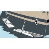 Coppia di sportelli in acciaio inox 120x23cm - N°2 - comptoirnautique.com