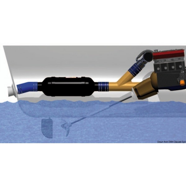 Silenziatore 76 mm - N°3 - comptoirnautique.com