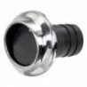 Terminale di scarico da 45 mm in tecnopolimero e acciaio inox