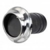 Terminale di scarico da 60 mm in tecnopolimero e acciaio inox - N°1 - comptoirnautique.com