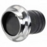 Tubo di scarico da 75 mm in tecnopolimero e acciaio inox