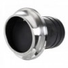Terminale di scarico da 90 mm in tecnopolimero e acciaio inox - N°1 - comptoirnautique.com