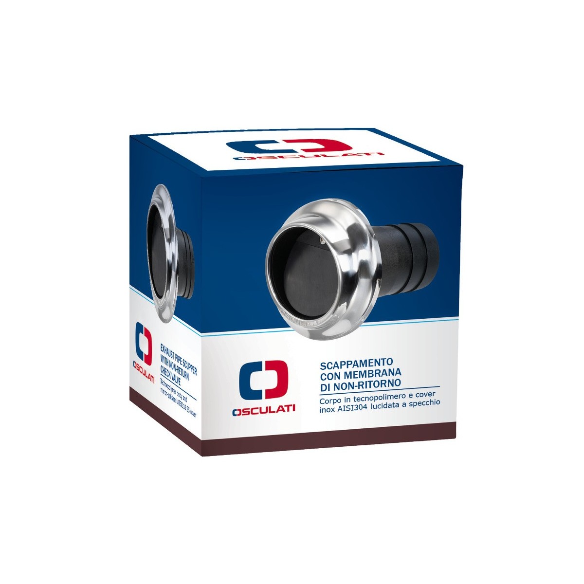 Tappo Imbarco in Acciaio Inox Diesel 50 mm - Serbatoi Taniche e Tappi