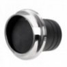 Terminale di scarico da 110 mm in tecnopolimero e acciaio inox