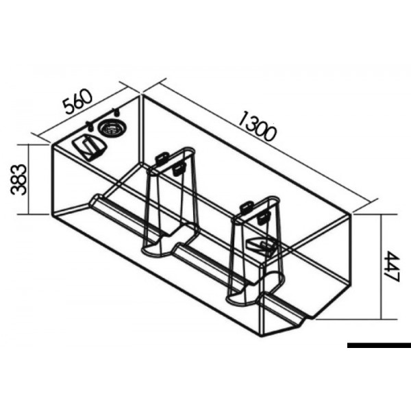 Fuel tank 271 Litres - N°2 - comptoirnautique.com