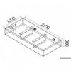 dimensions Réservoir de carburant 555 Litres - N°2 - comptoirnautique.com
