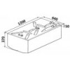 Gasoline fuel tank in cross-linked polyethylene 239 Litres - N°2 - comptoirnautique.com