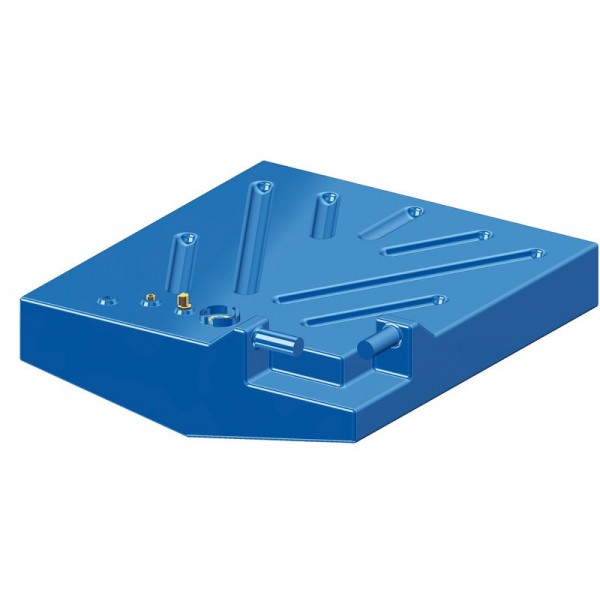 Depósito de gasolina de polietileno reticulado de 206 litros - N°1 - comptoirnautique.com