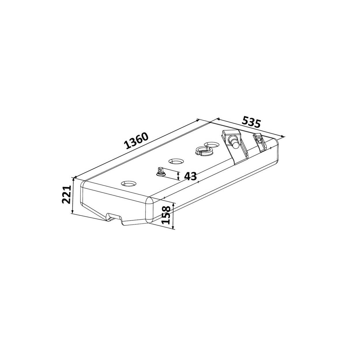 Réservoir de carburant huile essence Diesel essence plastique Storge Réservoir de carburant huile essence Diesel essence plastique Storge