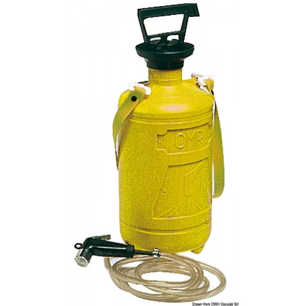 Portable pressure shower 8 l - N°1 - comptoirnautique.com 