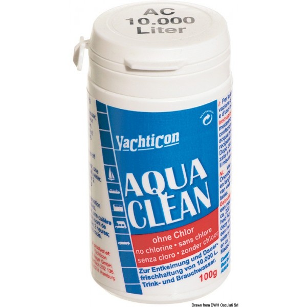 YACHTICON Aqua Clean 100 gr polvo - N°1 - comptoirnautique.com