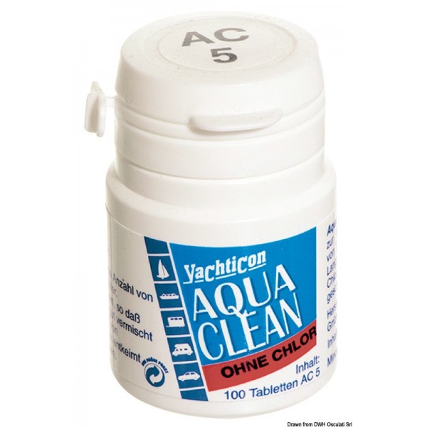 YACHTICON Aqua Clean 100 compresse - N°1 - comptoirnautique.com