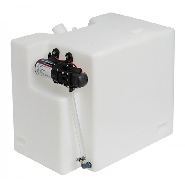 Kit serbatoio rigido per acqua dolce 49 L + pompa 12V - N°2 - comptoirnautique.com
