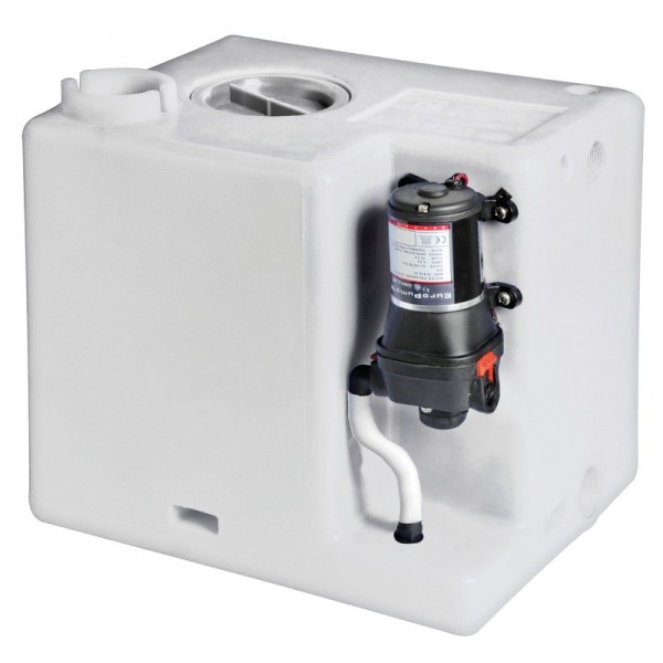 Kit serbatoio rigido per acqua dolce 77 L + pompa 12V - N°1 - comptoirnautique.com