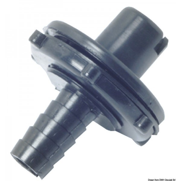 Connettore per tubo flessibile da 37 mm - N°1 - comptoirnautique.com