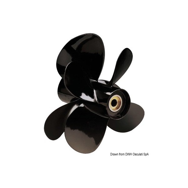 Elica in alluminio Volvo Penta DP280/290 A5 - N°1 - comptoirnautique.com