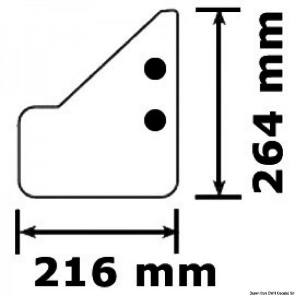 Stabilizzatore IDROBOAT in plastica fino a 200 CV - N°3 - comptoirnautique.com