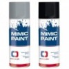 Pintura en spray MIMIC PAINT negro RAL 9005 400ml - N°1 - comptoirnautique.com