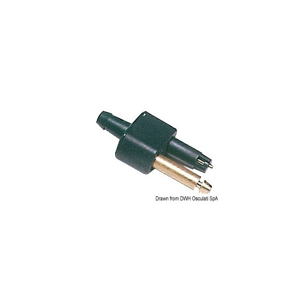 Branchement mâle MERCURY/MARINER avec embout - N°1 - comptoirnautique.com