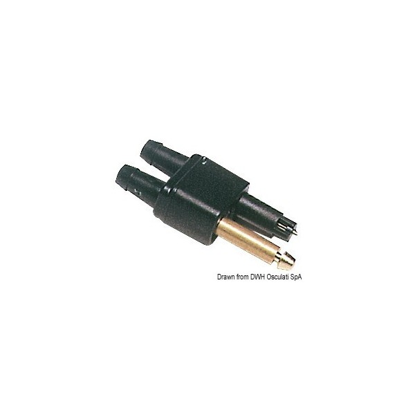 Male connection MERCURY/MARINER double spigot - N°1 - comptoirnautique.com