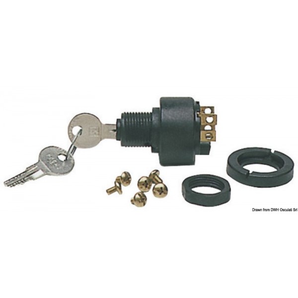 Llave de arranque del estrangulador a presión pJOHNSON/EVINRUDE - N°1 - comptoirnautique.com