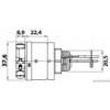 Llave de arranque del estrangulador a presión pJOHNSON/EVINRUDE - N°2 - comptoirnautique.com