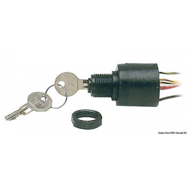 Starter key MERCURY - N°1 - comptoirnautique.com