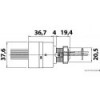 Chave de arranque MERCURY - N°2 - comptoirnautique.com