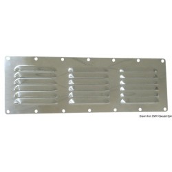 Grille aération inox -...