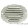 Griglia di ventilazione ovale in acciaio inox - 116 x 128 mm