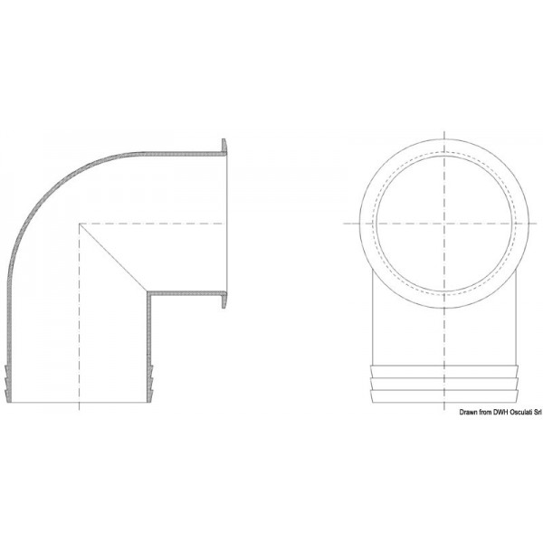 Schwenkbare Verbindung S. 5330180/81 - N°3 - comptoirnautique.com