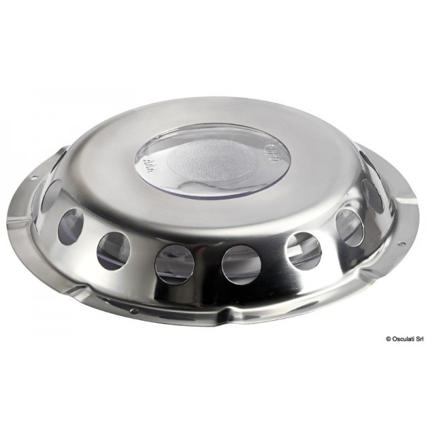 Presa d'aria in acciaio inox con passaggio luce - N°1 - comptoirnautique.com