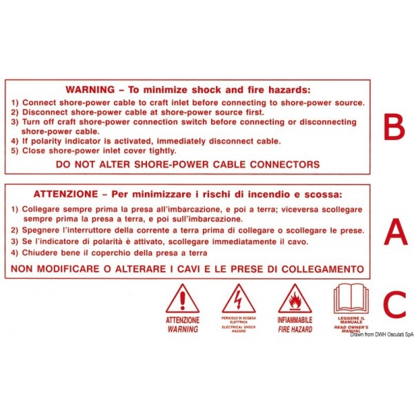Autocollant de prévention  - N°1 - comptoirnautique.com