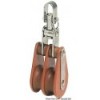 Tufnol double pulley HYE TW 8x30mm  - N°1 - comptoirnautique.com