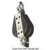 Puleggia ad anello con cuscinetto a sfera rotante singola 10x38 mm - N°1 - comptoirnautique.com