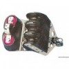 Triple ball pulley with 6x22 clamp - N°1 - comptoirnautique.com