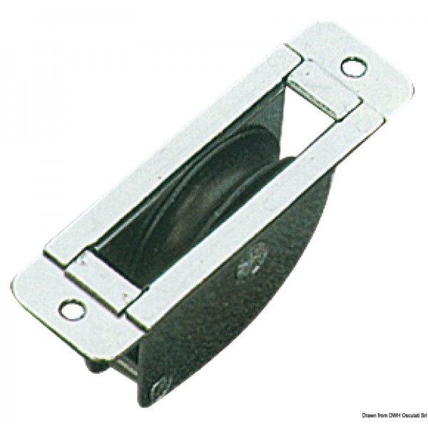 Puleggia singola 6x22 - N°1 - comptoirnautique.com
