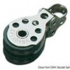 Mini double pulley 6x25 - N°1 - comptoirnautique.com