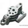 Mini puleggia tripla con cuneo e anello 6x25