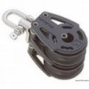 Puleggia doppia (testa universale) A - N°1 - comptoirnautique.com