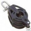 Double pulley (universal head) with ring B - N°1 - comptoirnautique.com