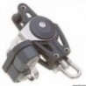 Carrucola singola con anello e clip A