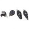 Puleggia tripla con anello e B-clip