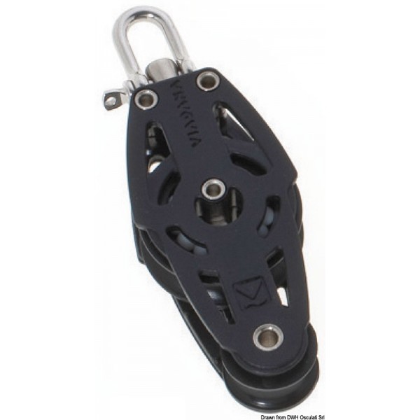 Puleggia a doppio violino A - N°1 - comptoirnautique.com