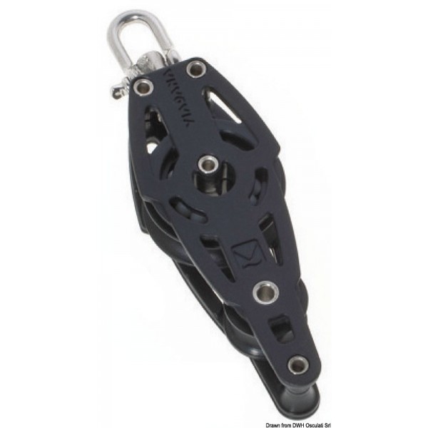 Carrucola doppia con anello A - N°1 - comptoirnautique.com