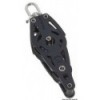 Double fiddle pulley with ringot A - N°1 - comptoirnautique.com