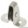 Piccola puleggia verticale in alluminio da 2,5 mm in acciaio inox