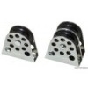 Double vertical pulley for 8 mm ends - N°1 - comptoirnautique.com